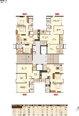 WING - A FLOOR PLANS 1